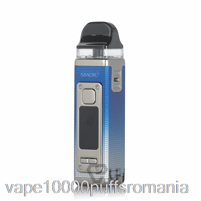 Vape Romania Smok Rpm 4 60w Sistem Pod Albastru Argintiu